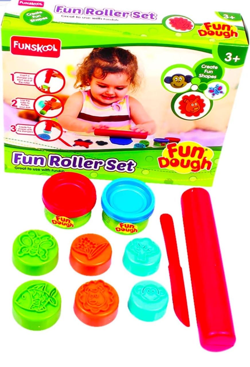 Fun Dough - Fun Roller Set for 3+ years by Funskool