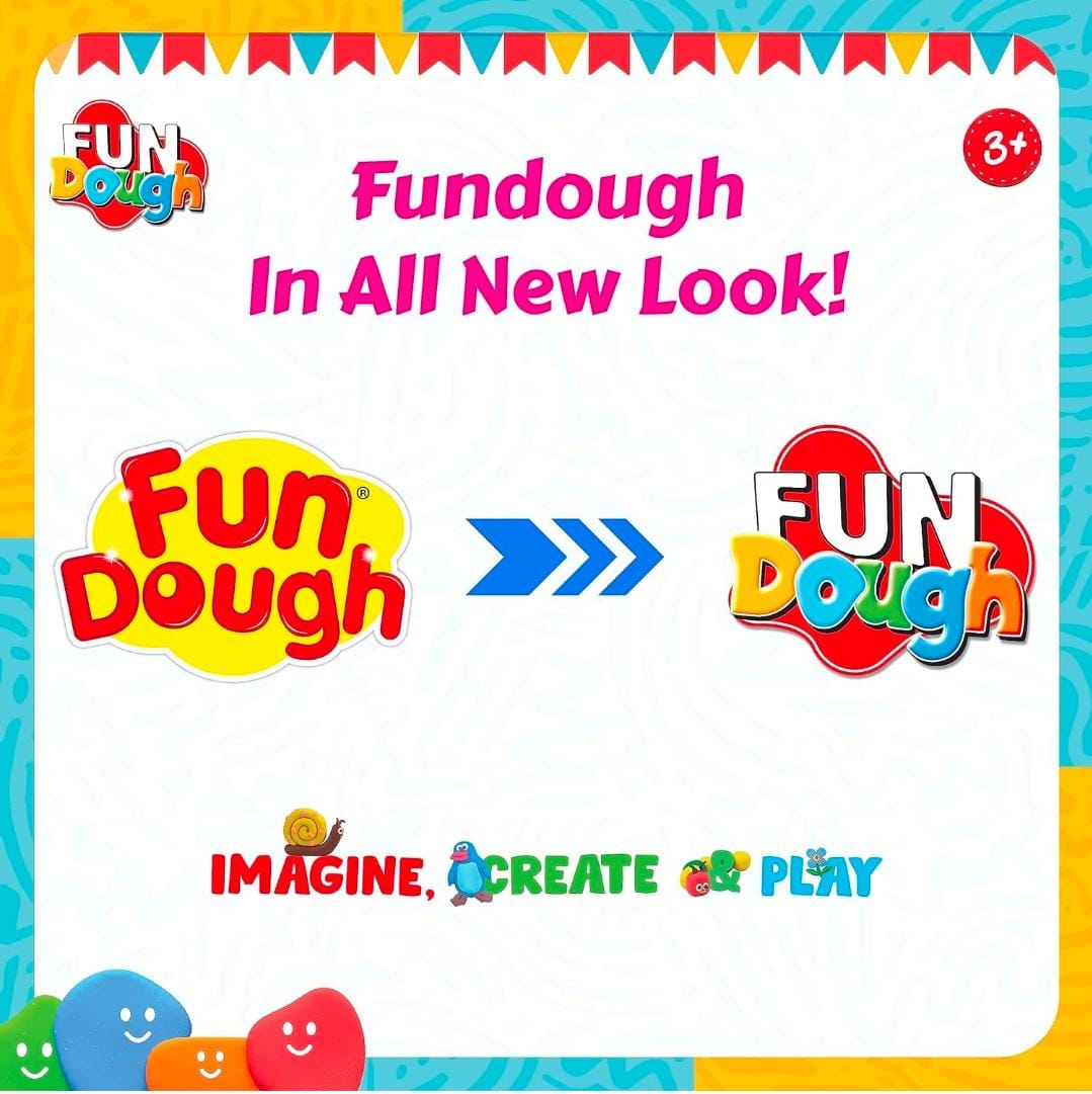 Fun Dough Celebrations Pack, an exciting and informative 16 Piece playset, Multicolour, Dough, Toy, Shaping, Sculpting for 3+ years by Funskool