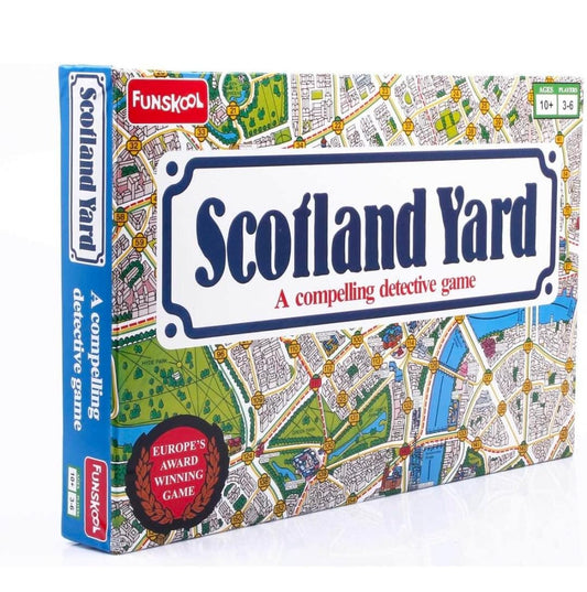 Funskool Games, Scotland Yard, A Compelling Detective And Strategy, Animal Board Game for Kids & Family, 2 - 3 Players, Ages 10 years and above