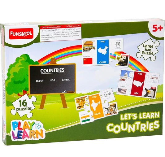 FUNSKOOL LETS LEARN COUNTRIES