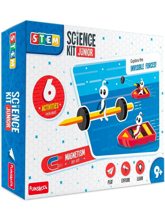Funskool-Science Kit Junior,Educational,DIY Activity ,STEM,for 9 Year Old Kids and Above,Toy