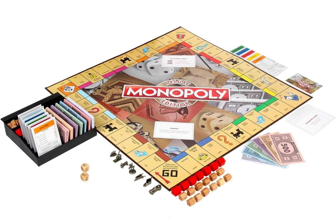 Monopoly Deluxe Edition Game & Hasbro Gaming