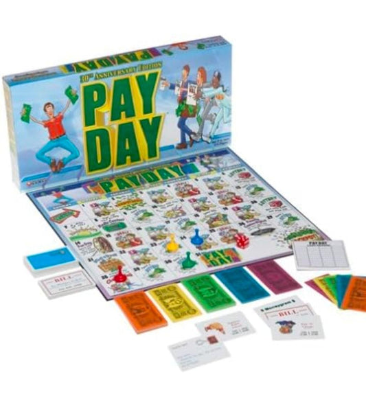 Payday by Hasbro, Family Finance Game for age 8+