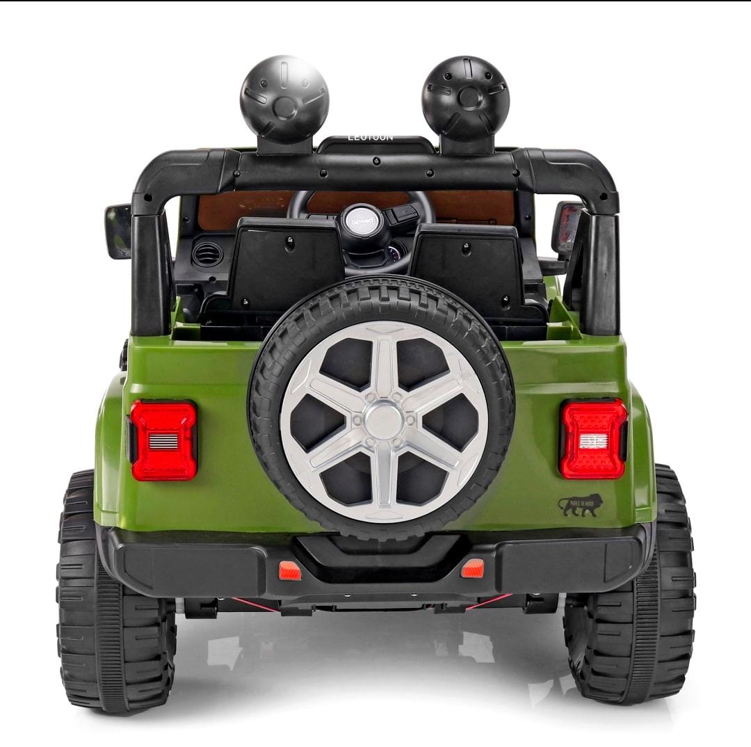 Tip Top SUV Kids Jeep with Remote Control, Music & Led Lights – Electric Jeep Car for Kids