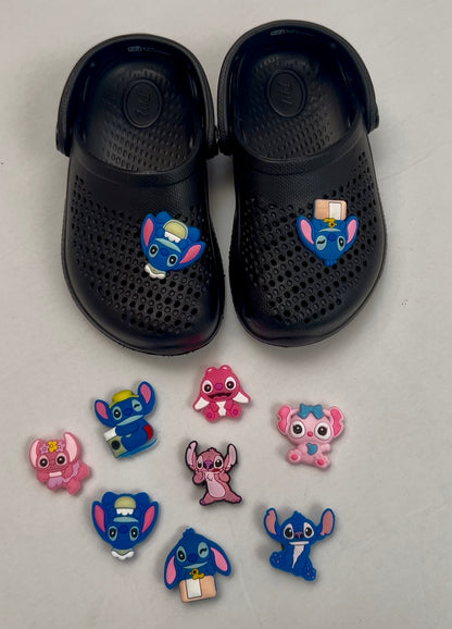 Cute Shoe Charms 8 pcs- Shoe Rubber charms for clogs