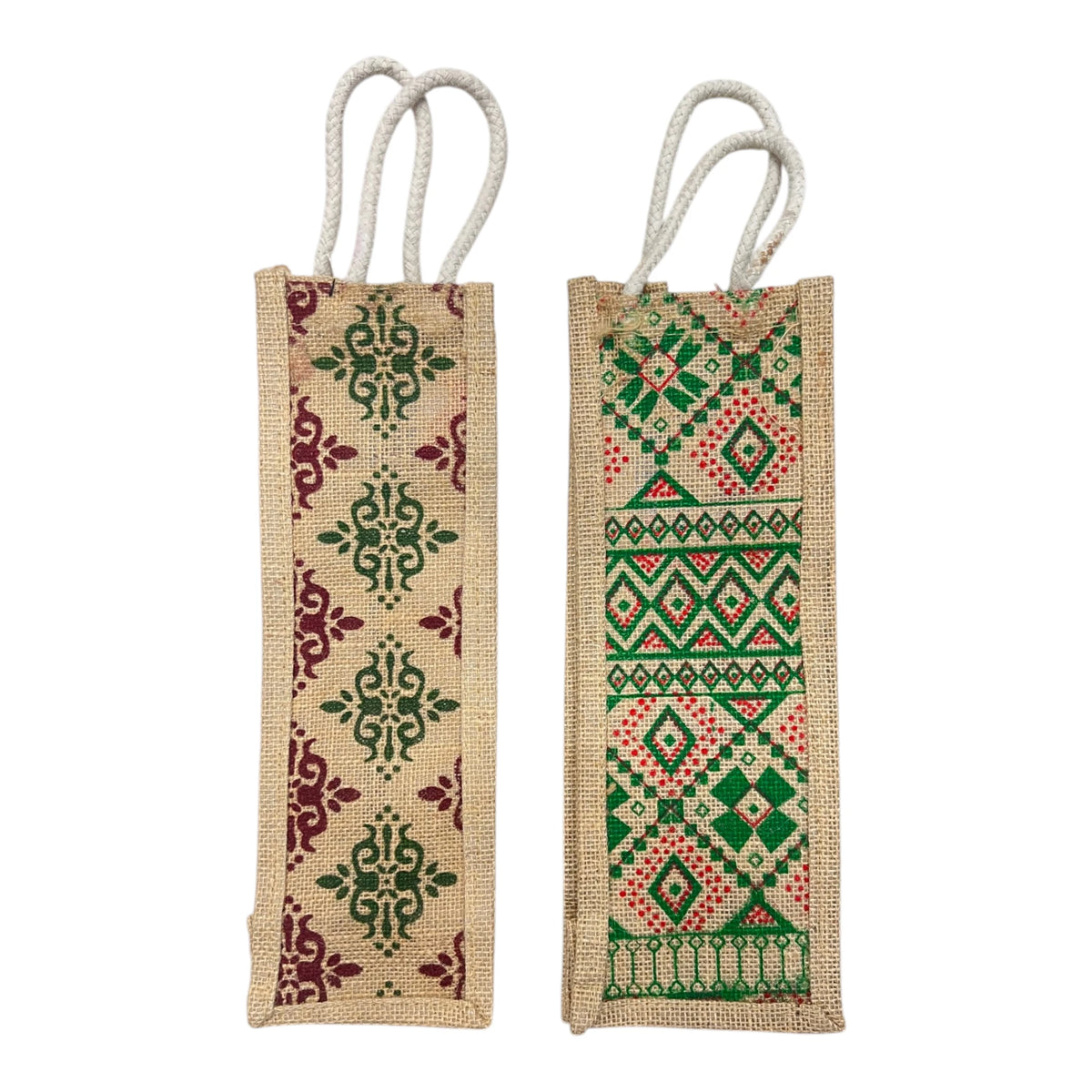 Jute Water Bottle bag with handle