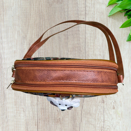 TIPTOP Round ikat Style Ladies Sling Bag B15