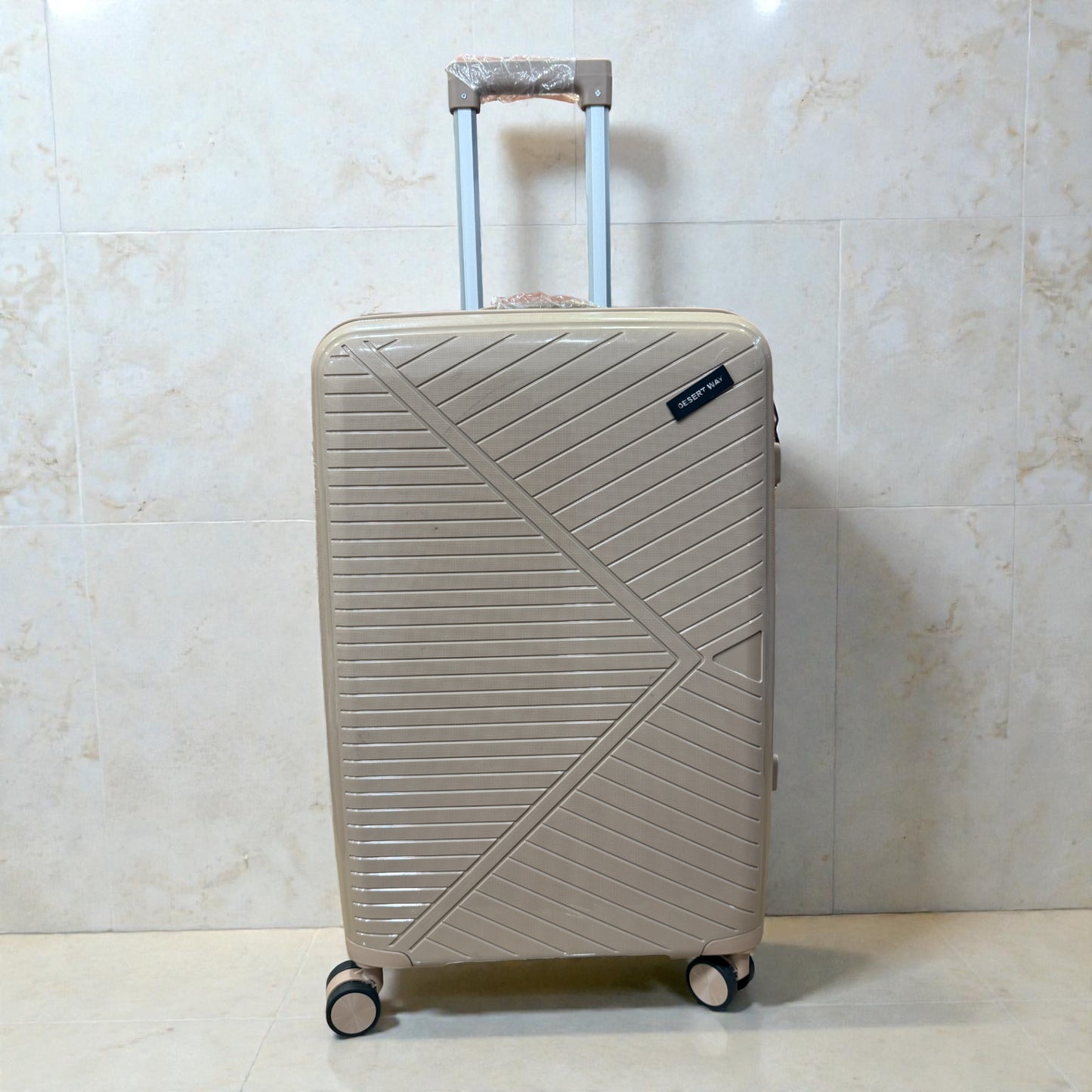 Desert Way Hardshell Luggage Spinner Strolley 8 wheel