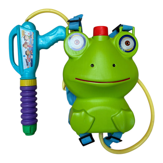 TIPTOP Water Gun with Backpack Tank | Leak-Proof Back Holding Water Blaster for Kids | Large Capacity Tank | Summer Outdoor Toy for Boys & Girls (Random Colour) TT260