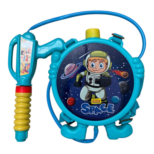 TIPTOP Water Gun with Backpack Tank | Leak-Proof Back Holding Water Blaster for Kids | Large Capacity Tank | Summer Outdoor Toy for Boys & Girls (Random Colour) TT263