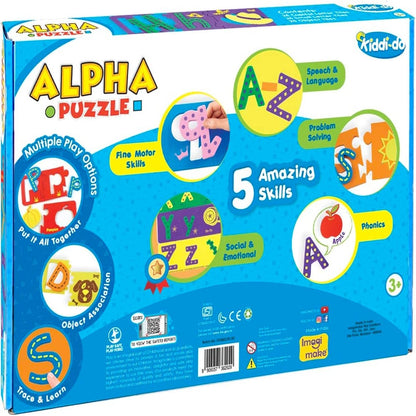 Imagimake Alpha 5-in-1 Skill Building Creative Craft Puzzle Kit for Kids