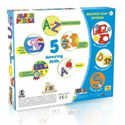 Imagimake Alpha 5-in-1 Skill Building Creative Craft Puzzle Kit for Kids