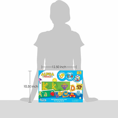 Imagimake Alpha 5-in-1 Skill Building Creative Craft Puzzle Kit for Kids