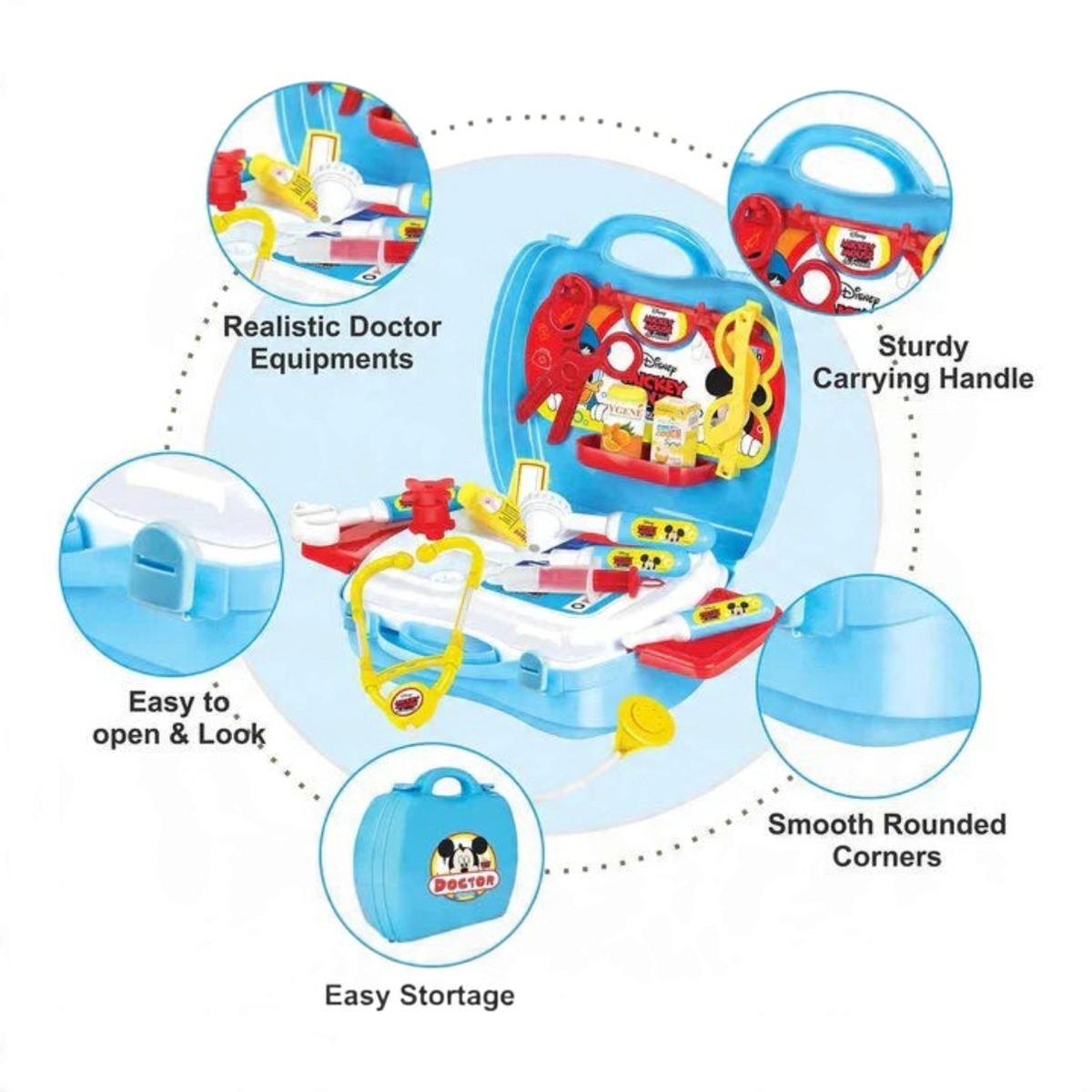 Itoys Doctor Set Suitcase Playset Toy