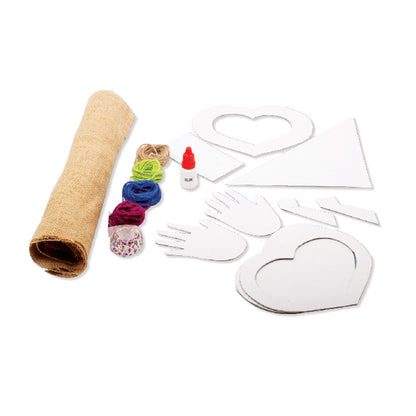 Funskool Handycrafts Jute Craft DIY Creative Kit for Kids