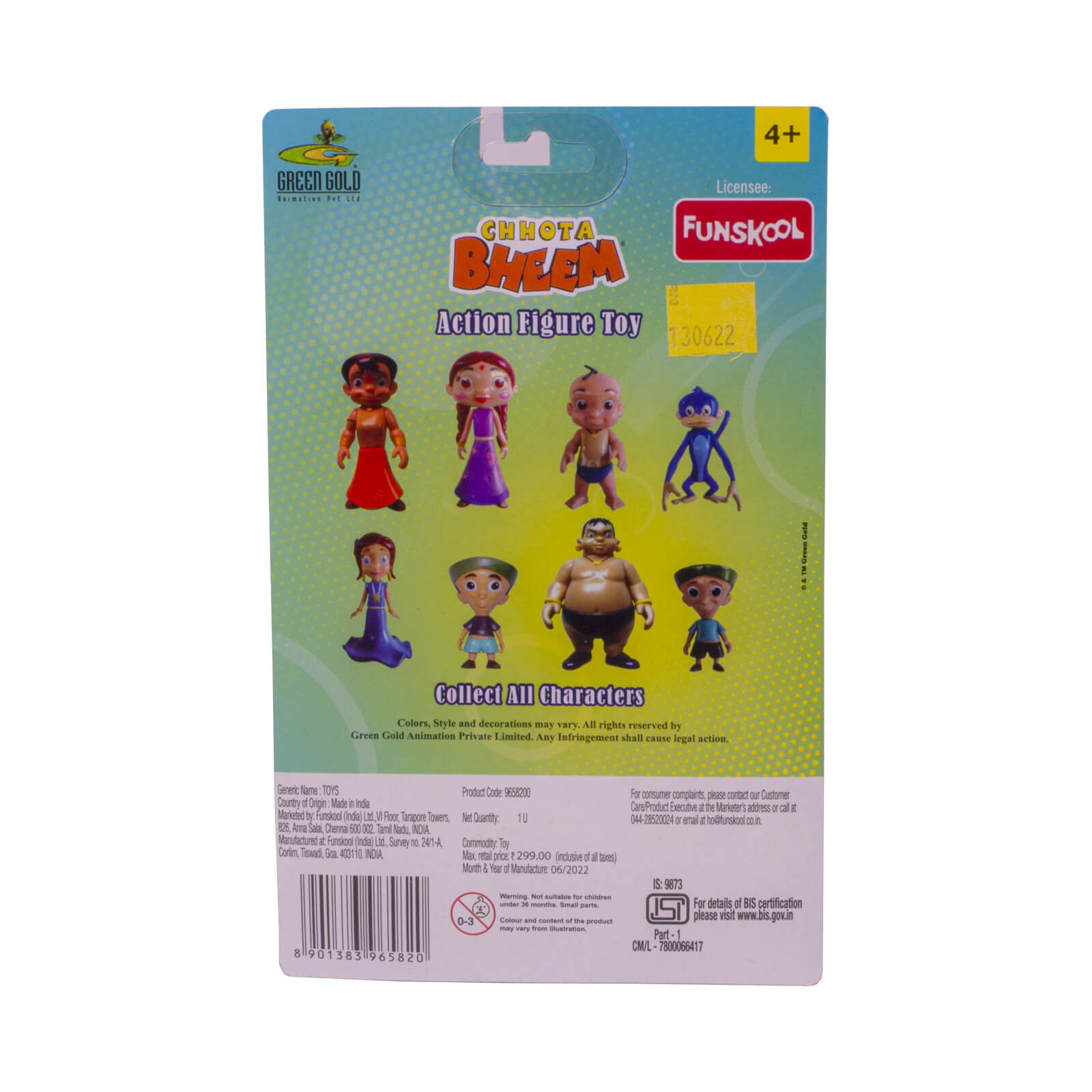 Funskool Kalia Action Figure Collectible Toy, Non-Toxic Plastic for Kids