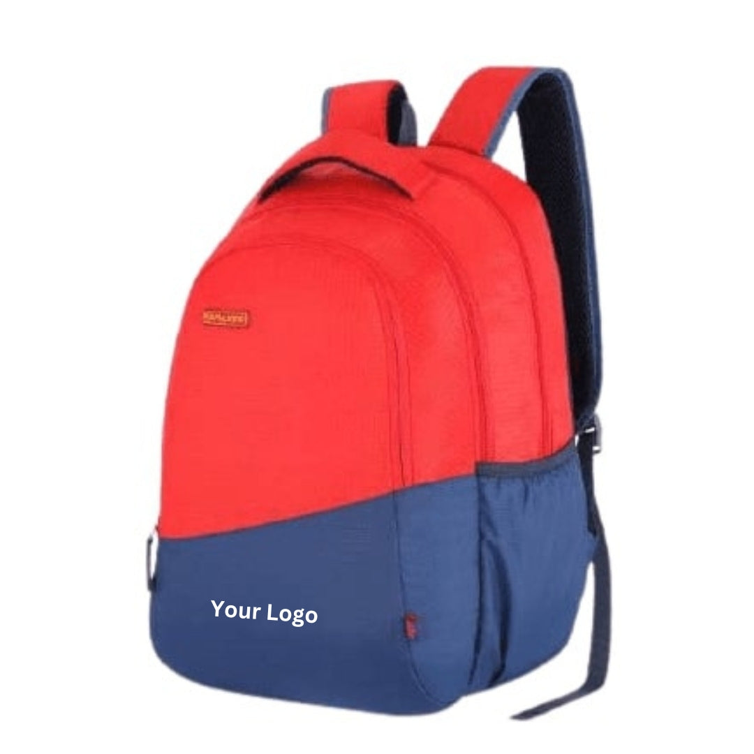 Kamiliant Durable Peak CS 15-inch Laptop Backpack Red Navy