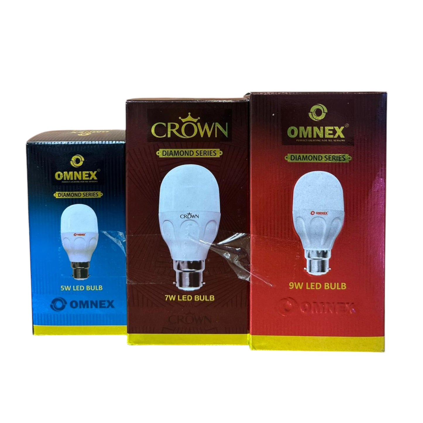 LED Bulb 3 pcs Combo - 5watts,7watts,9watts