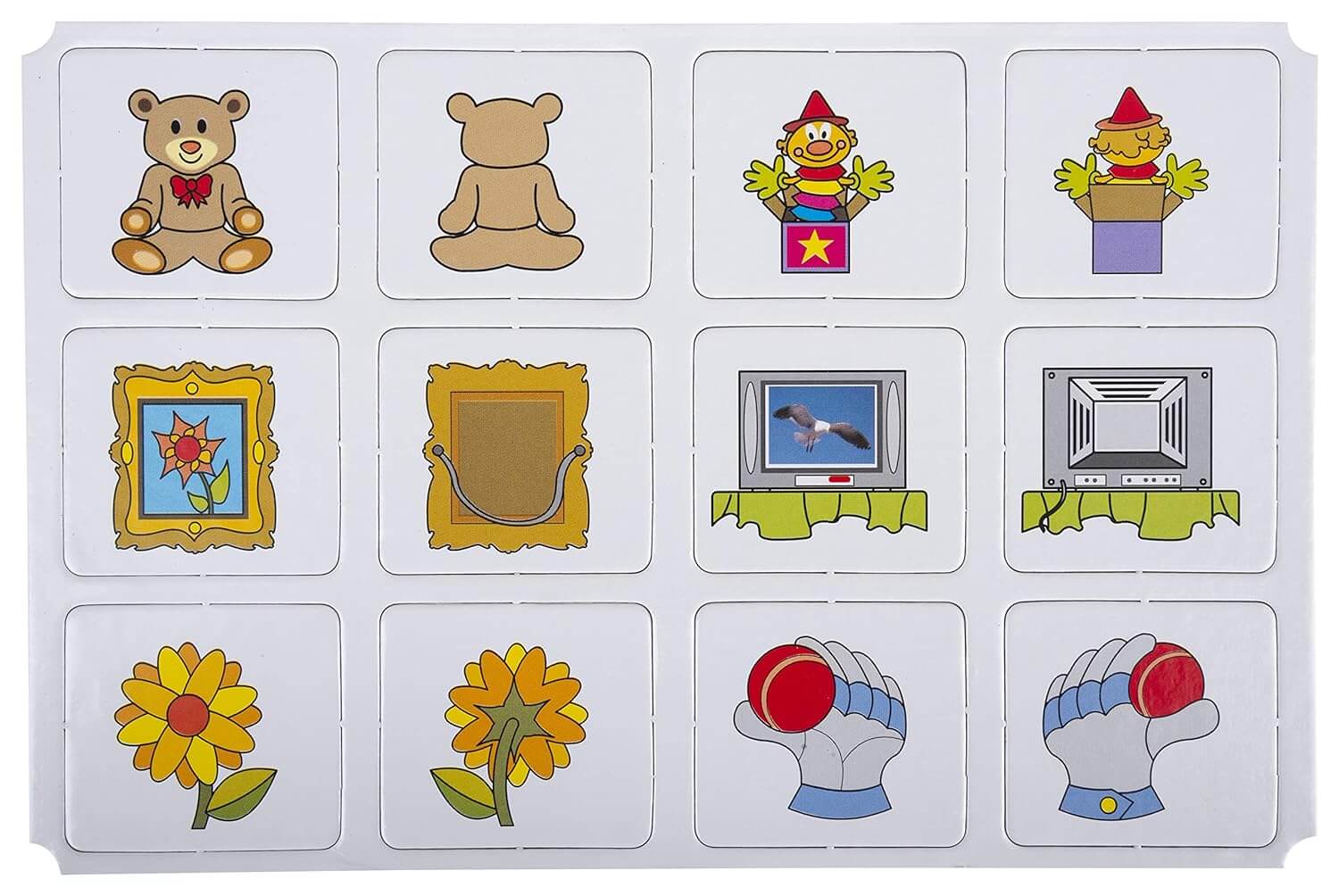 Funskool India Memory Front & Back Card Game: Visual Recall Challenge Kids