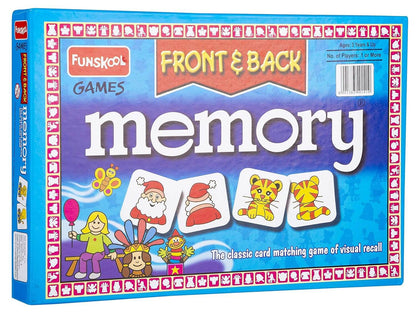 Funskool India Memory Front & Back Card Game: Visual Recall Challenge Kids