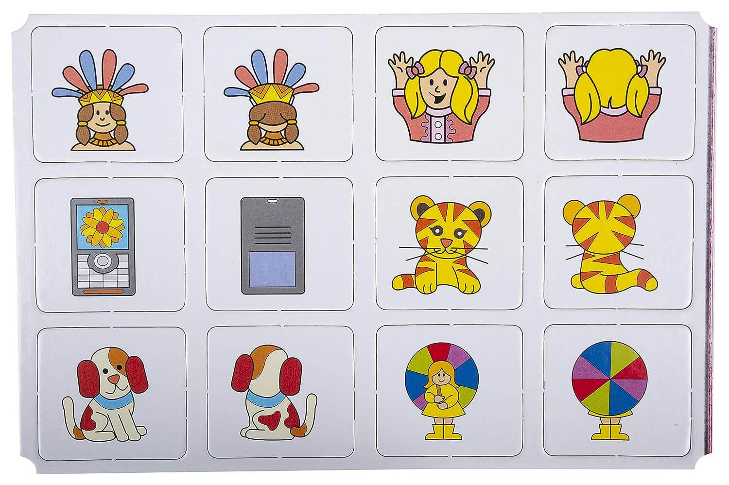 Funskool India Memory Front & Back Card Game: Visual Recall Challenge Kids