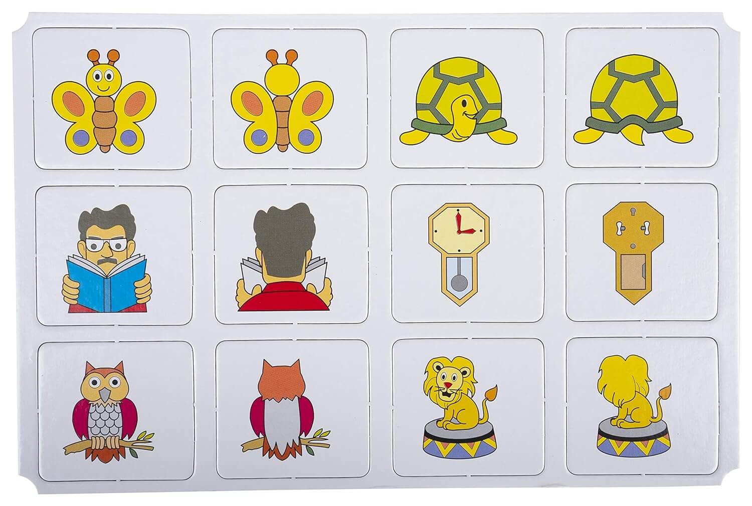 Funskool India Memory Front & Back Card Game: Visual Recall Challenge Kids