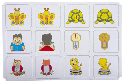 Funskool India Memory Front & Back Card Game: Visual Recall Challenge Kids