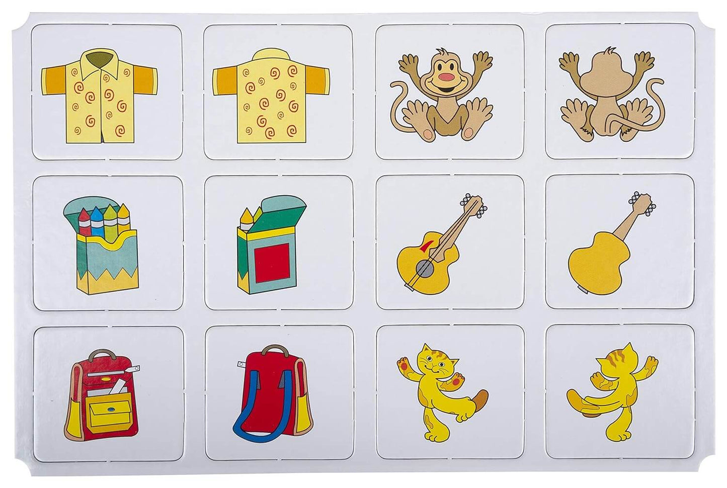 Funskool India Memory Front & Back Card Game: Visual Recall Challenge Kids