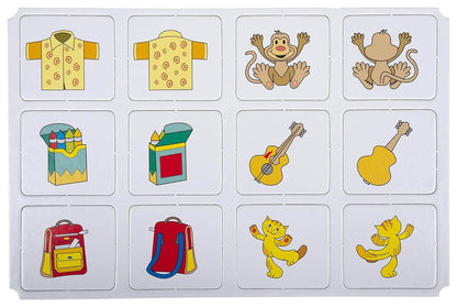 Funskool India Memory Front & Back Card Game: Visual Recall Challenge Kids