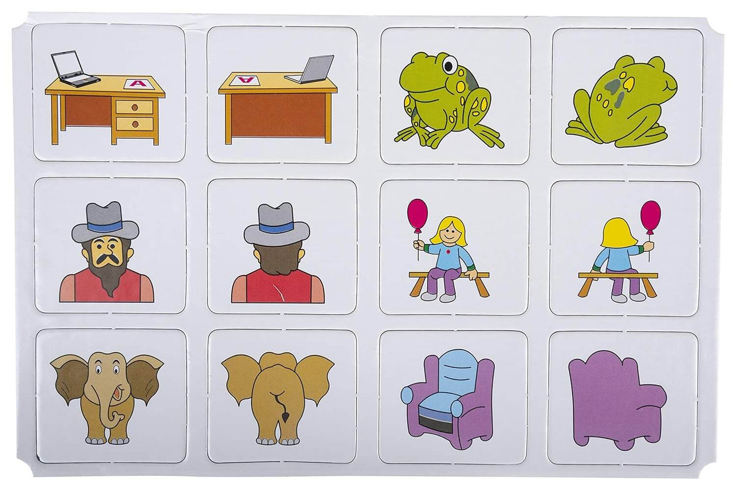 Funskool India Memory Front & Back Card Game: Visual Recall Challenge Kids