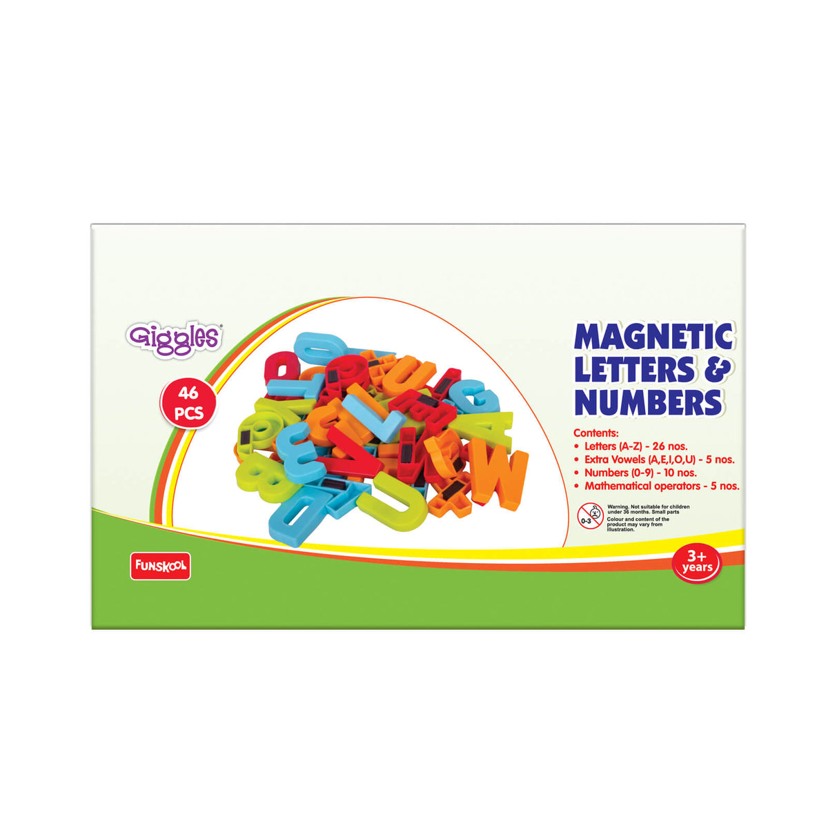 Giggles Magnetic Letters & Numbers Set