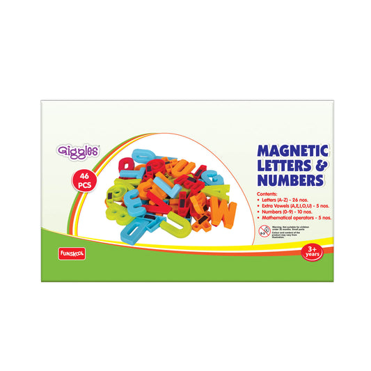 Giggles Magnetic Letters & Numbers Set