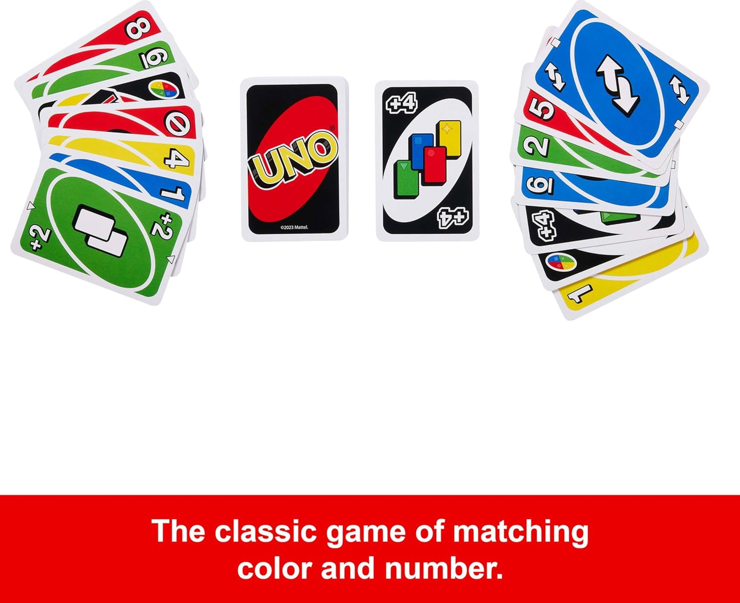 Mattel UNO Classic | Wild Cards Detail