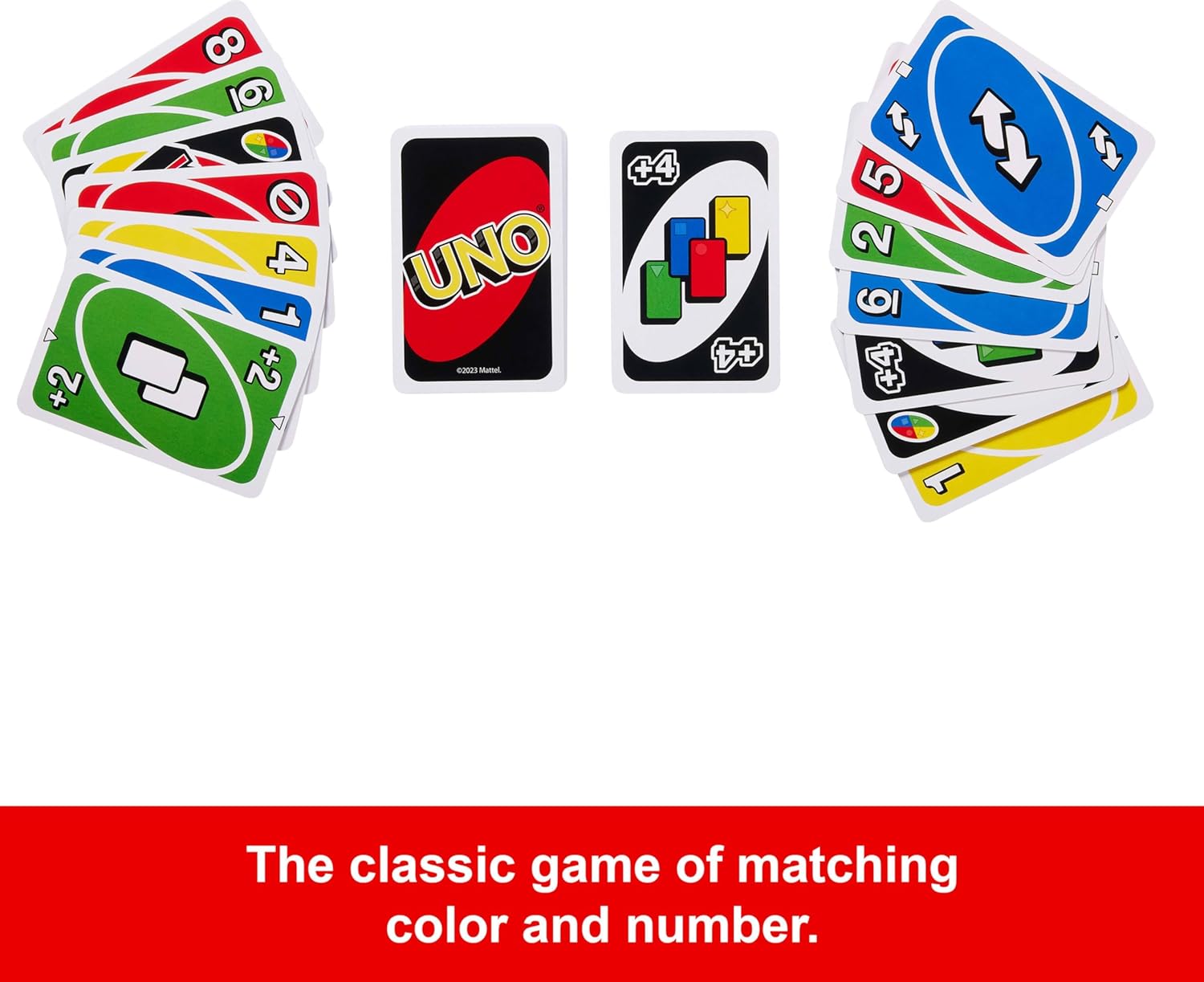 Mattel UNO Classic | Wild Cards Detail