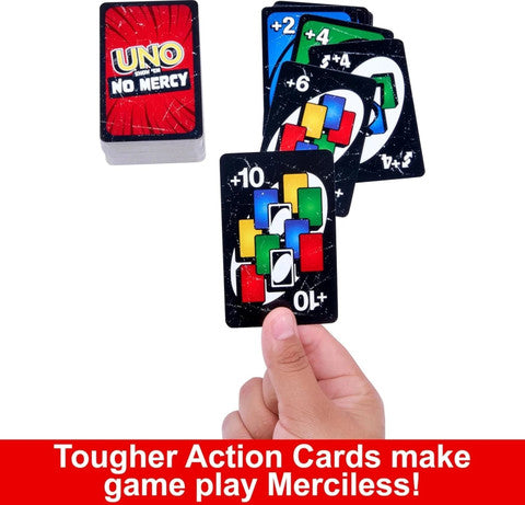 Mattel UNO No Mercy | Box Detail