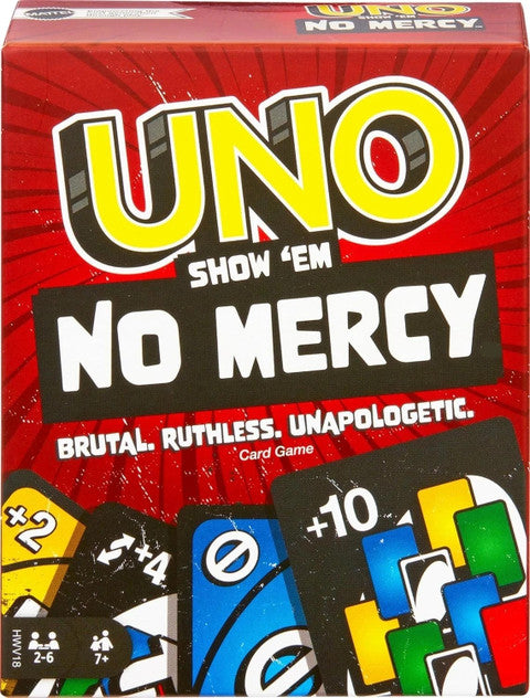 Mattel UNO Show 'em No Mercy | Premium Card Game