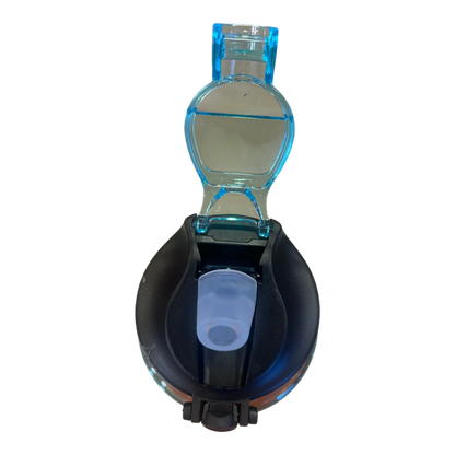 Motivational Water Bottle 1L | Sipper Straw Detail
