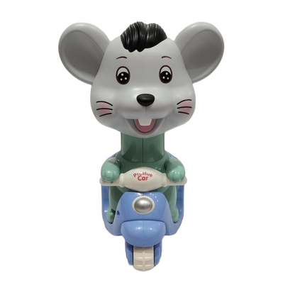 Mouse Scooter Press and go Pressure Toy