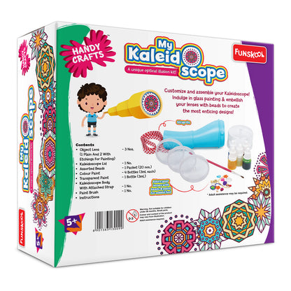 Funskool My Kaleidoscope DIY Optical Illusion Creative Learning Craft Kit