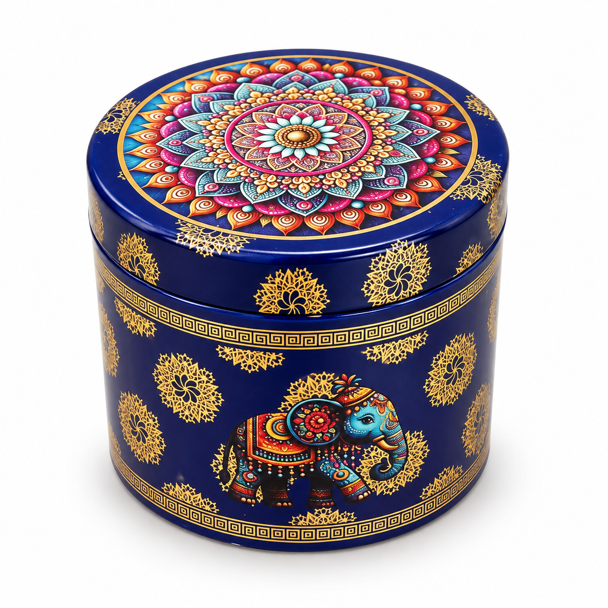 3 inch Designer Air tight Container Tin - 1 pcs