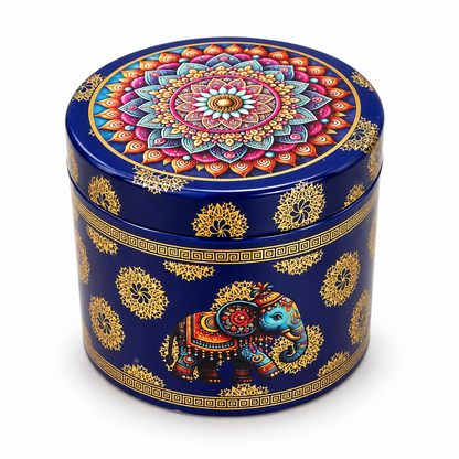 3 inch Designer Air tight Container Tin - 1 pcs