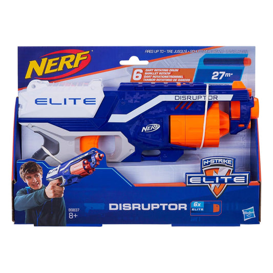 Nerf N-Strike Elite Disruptor Blaster with 6-Dart Rotating Drum