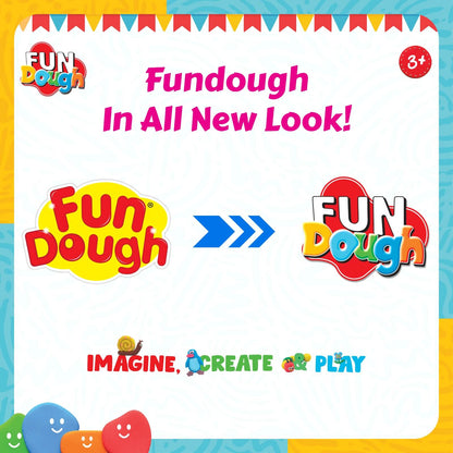 Funskool Fundough Alphabet & Numbers Learning Kit: Creative Clay Play for Kids