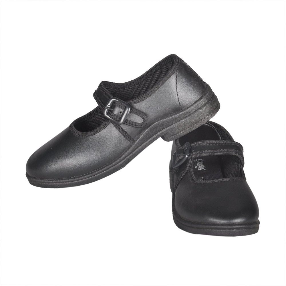 Odyssia Buckle School Shoes CL4012 | Side View