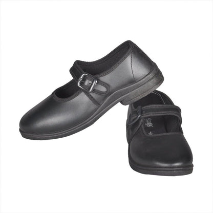 Odyssia Buckle School Shoes CL4012 | Side View