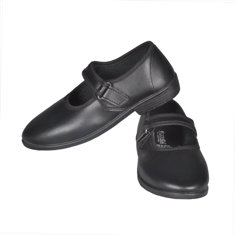 Odyssia Velcro School Shoes CL1011 | Side View