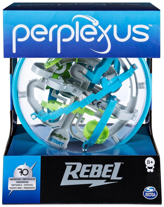 Perplexus Rebel 3D Maze Puzzle Game - 70 Challenging Obstacles, Skill-Building Fun