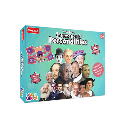 Funskool Let's Learn International Personalities Puzzle