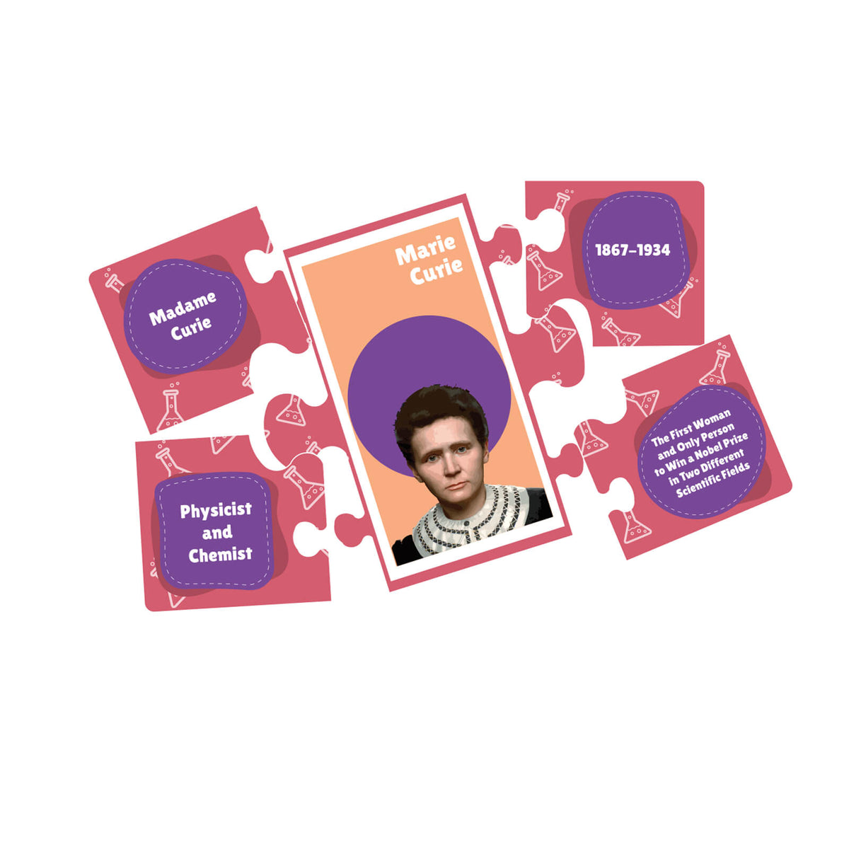 Funskool Let's Learn International Personalities Puzzle