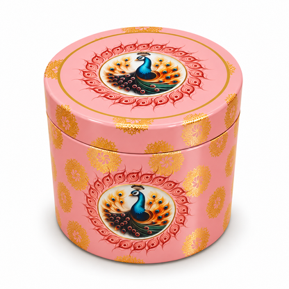 3 inch Designer Air tight Container Tin - 1 pcs